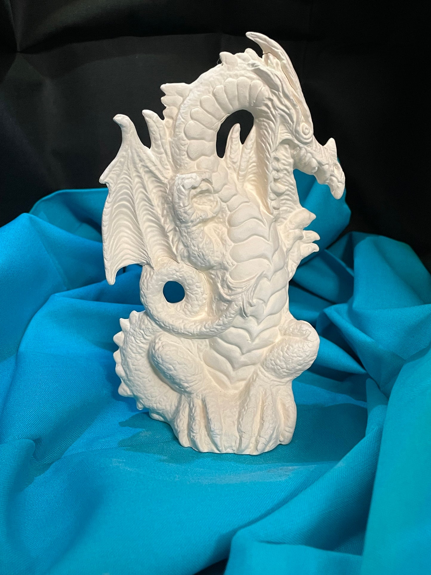 Standing Dragon Ceramic Bisque