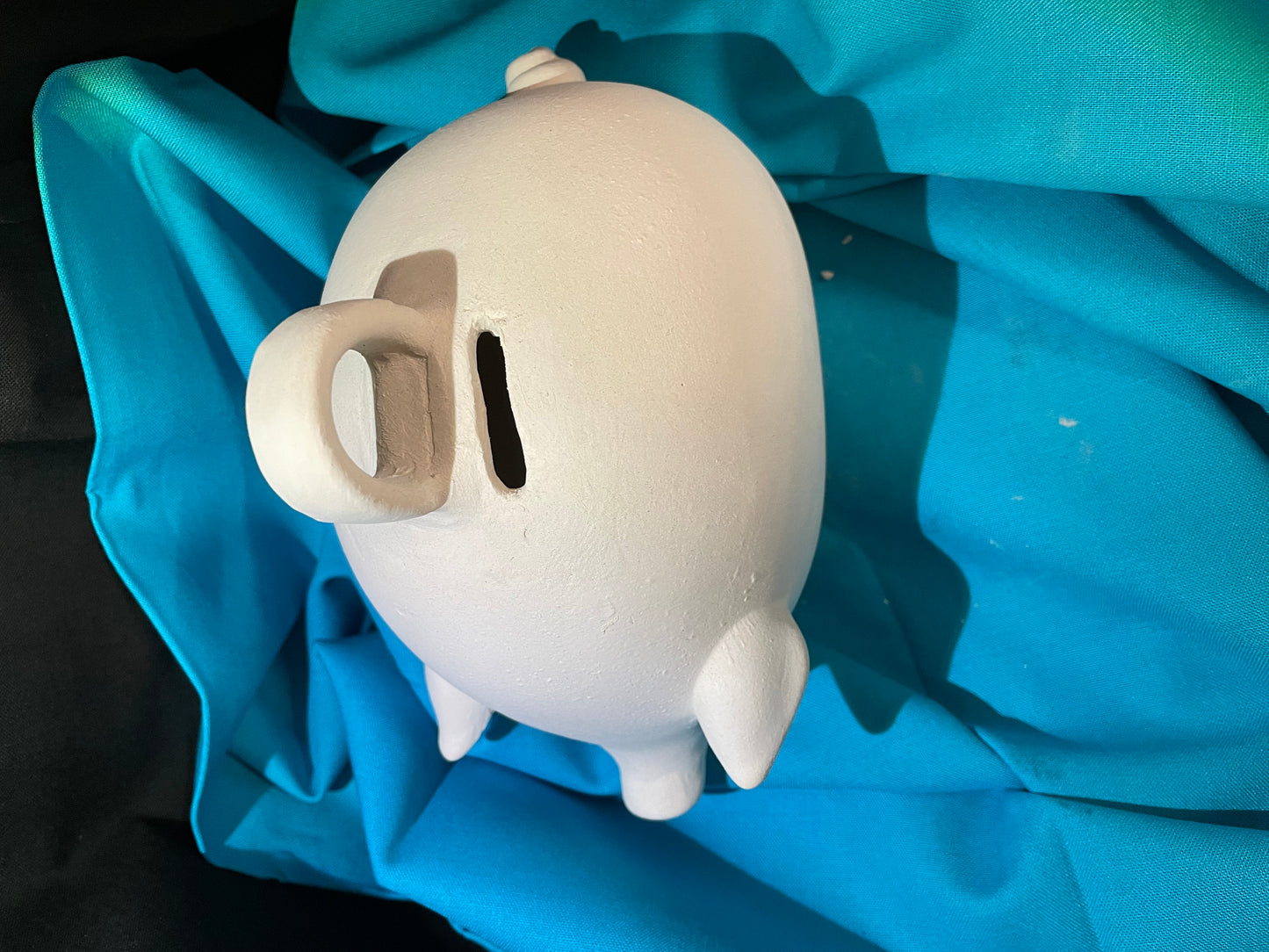 Pig Piggy Bank Ceramic Bisque
