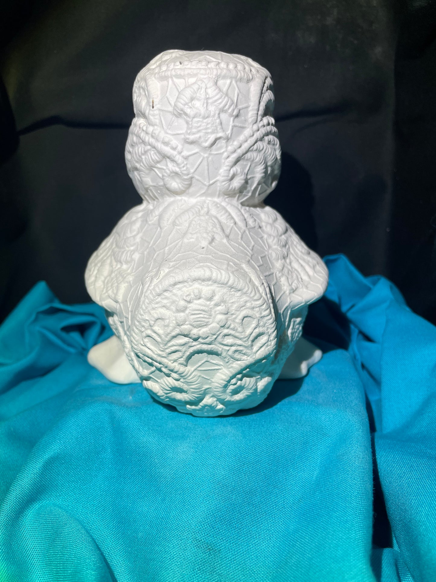 Lacey Easter Duck Ceramic Bisque
