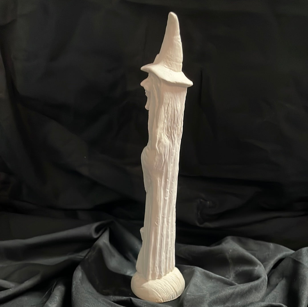 Standing Witch Ceramic Bisque
