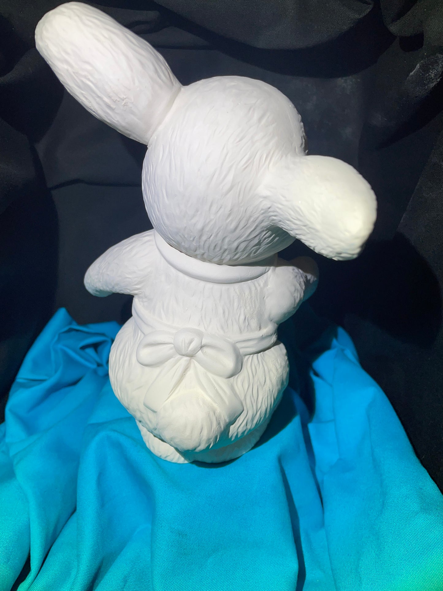 Rabbit in Apron Ceramic Bisque
