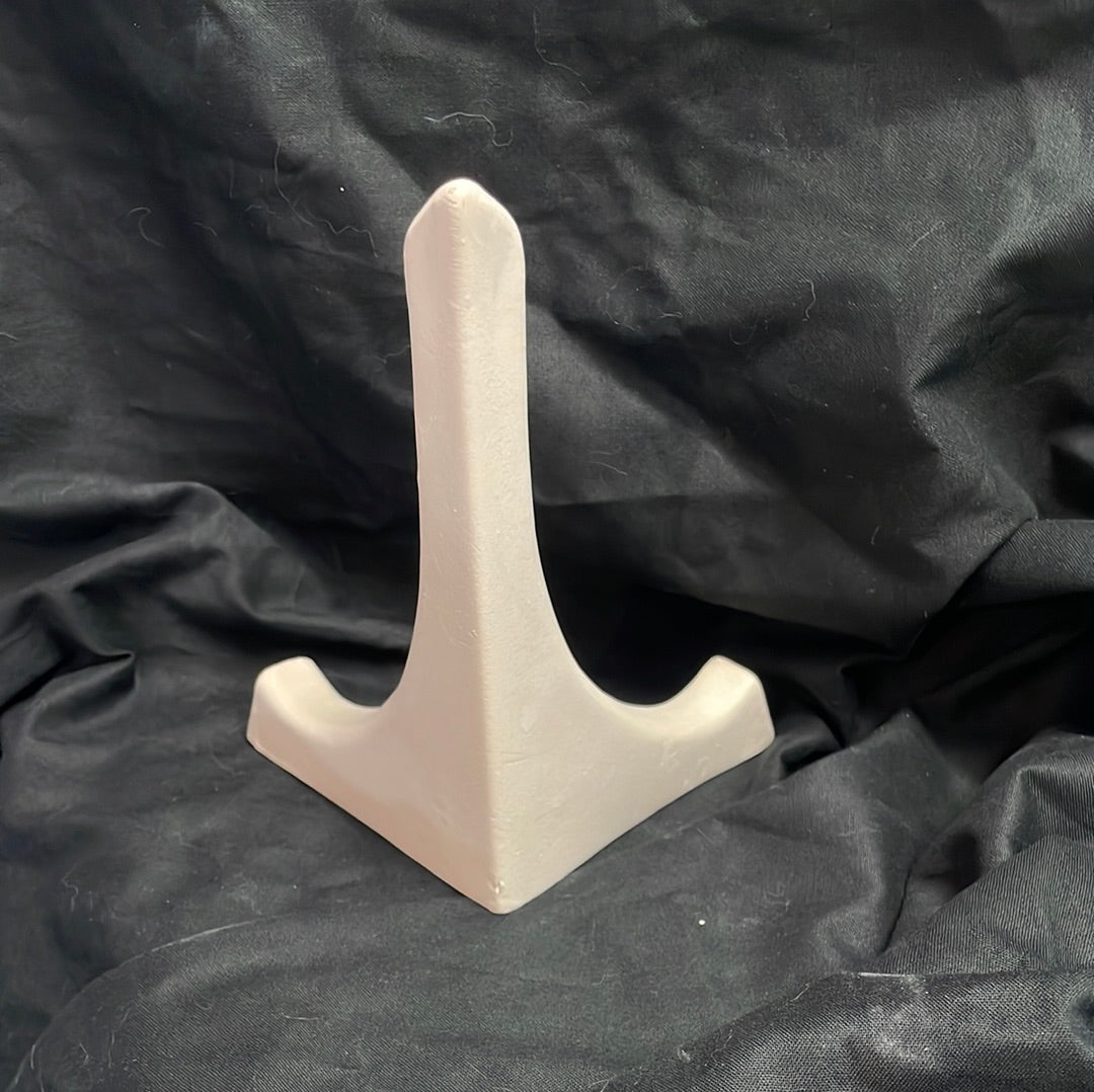 Church PostCard with Easel Ceramic Bisque