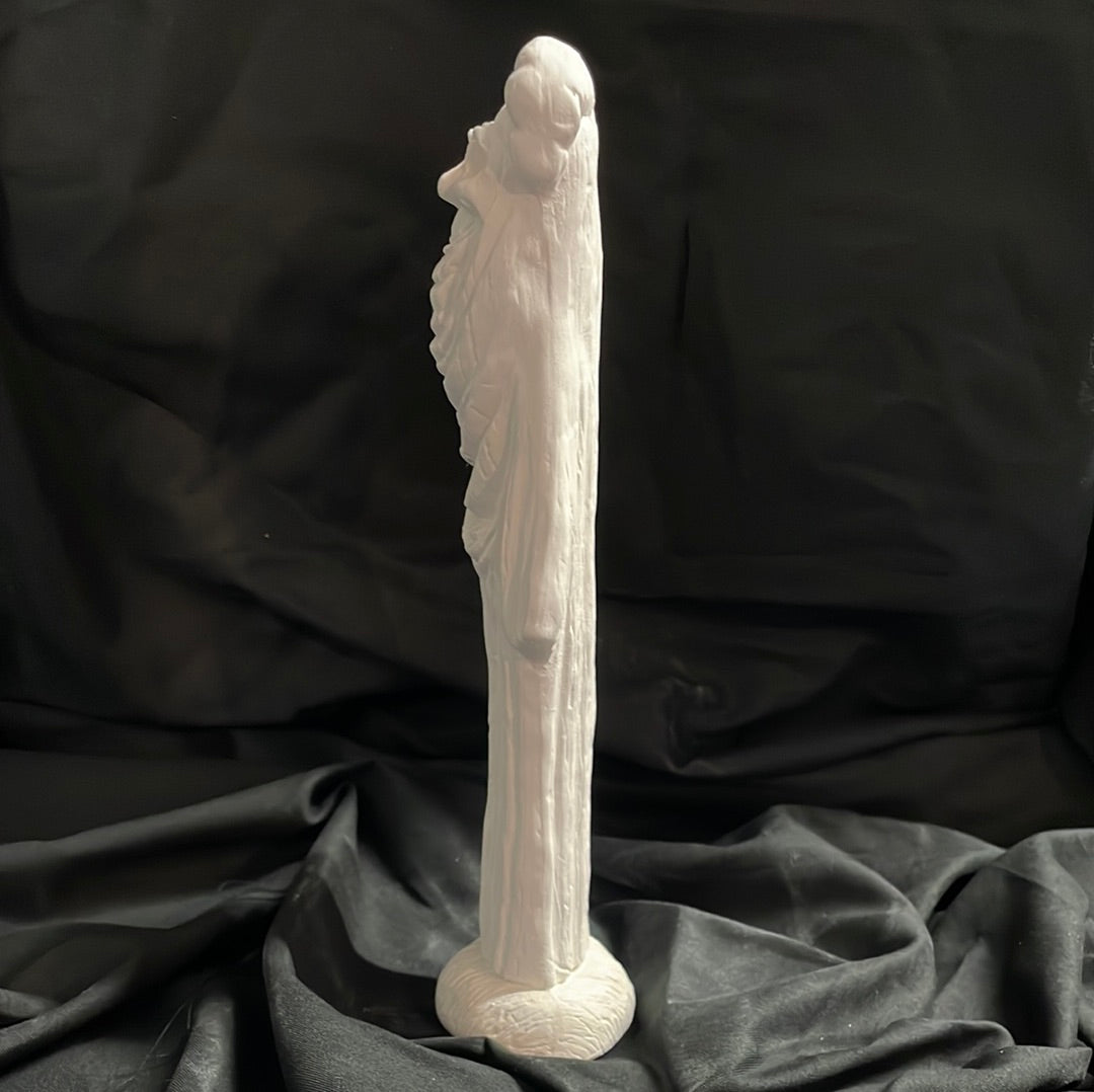 Standing Ghost Ceramic Bisque