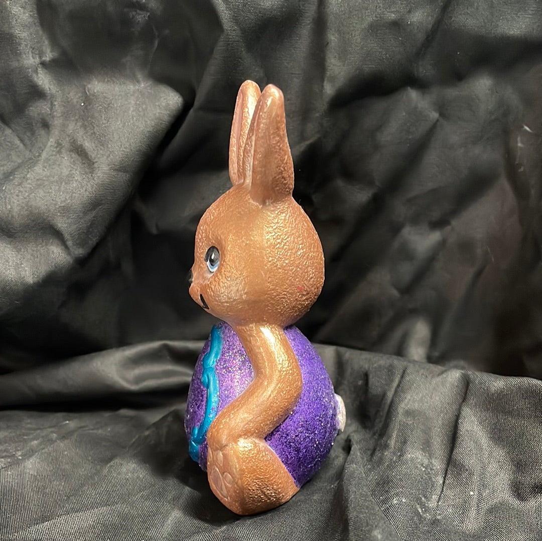 Sitting Easter Egg Bunny Painted and Finished