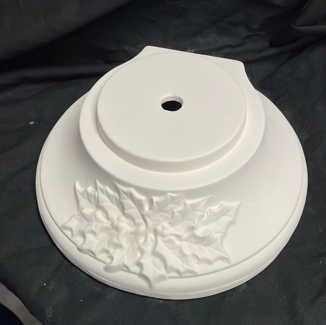 16" Christmas Tree w/Base Without Lights Ceramic Bisque