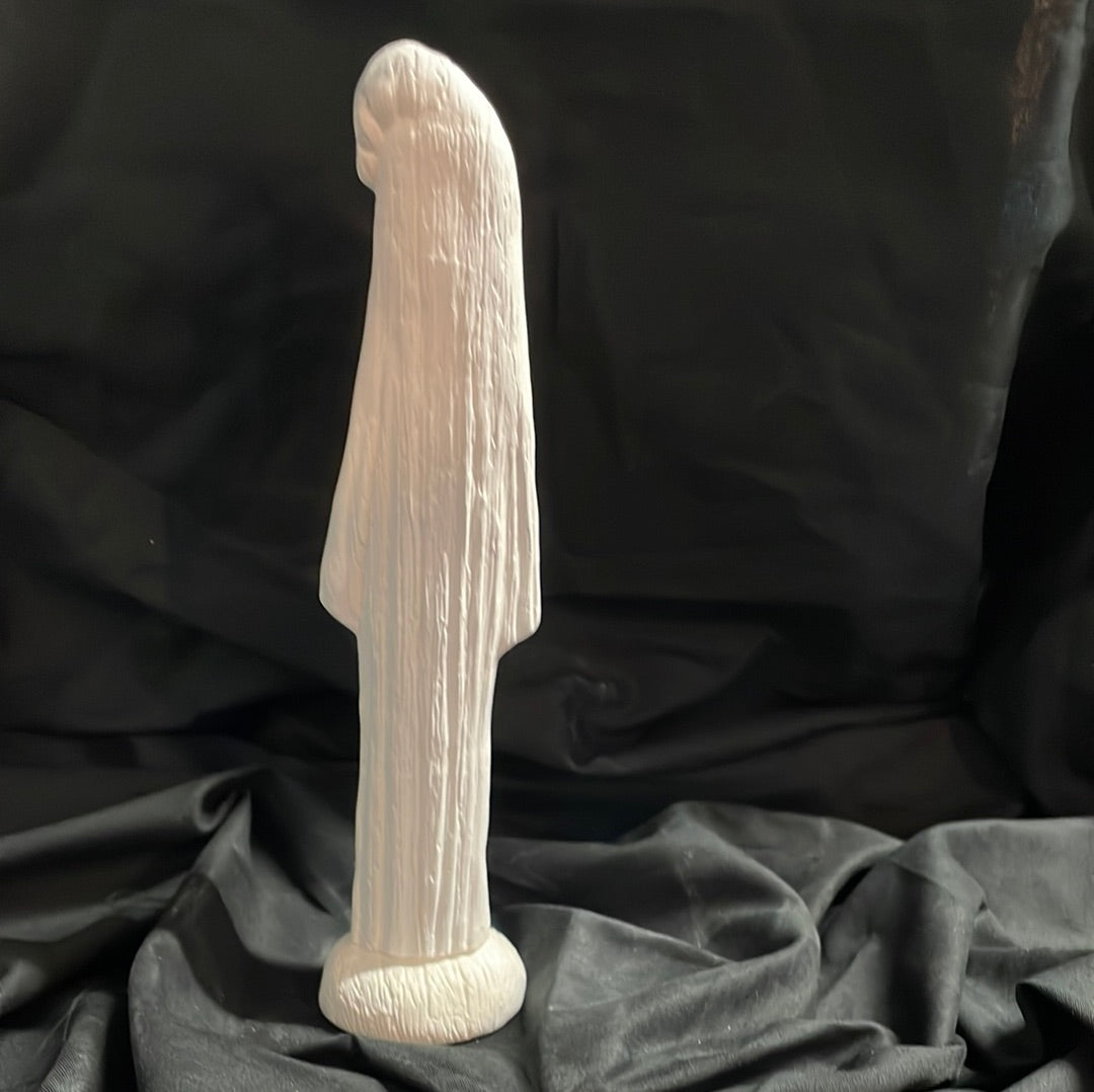 Standing Ghost Ceramic Bisque