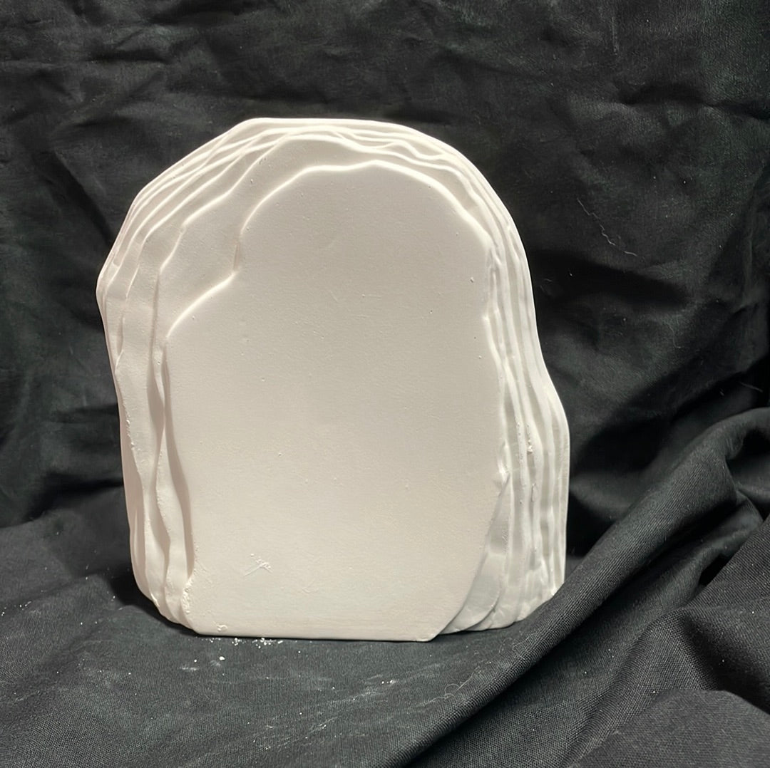 Plain Small Rock Ceramic Bisque