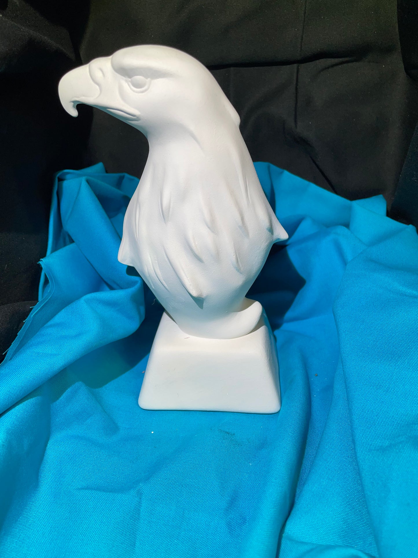 Eagle Bust Ceramic Bisque