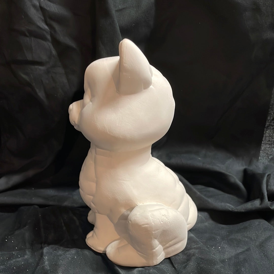 Softie Kitty Ceramic Bisque