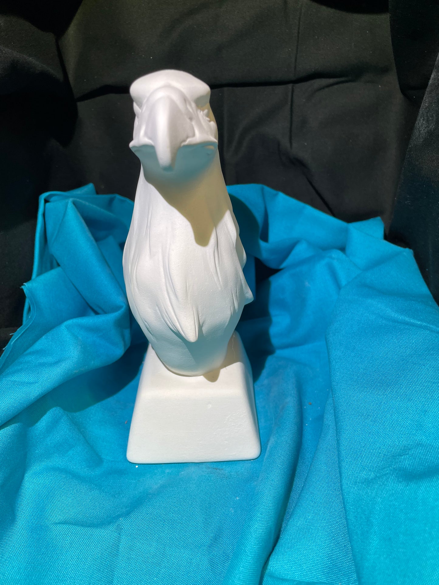 Eagle Bust Ceramic Bisque