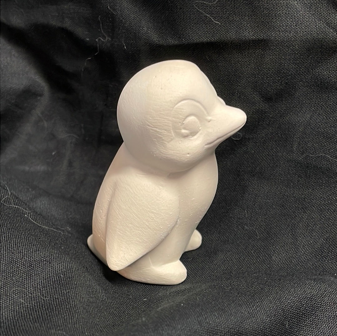 Small Penguin Ceramic Bisque