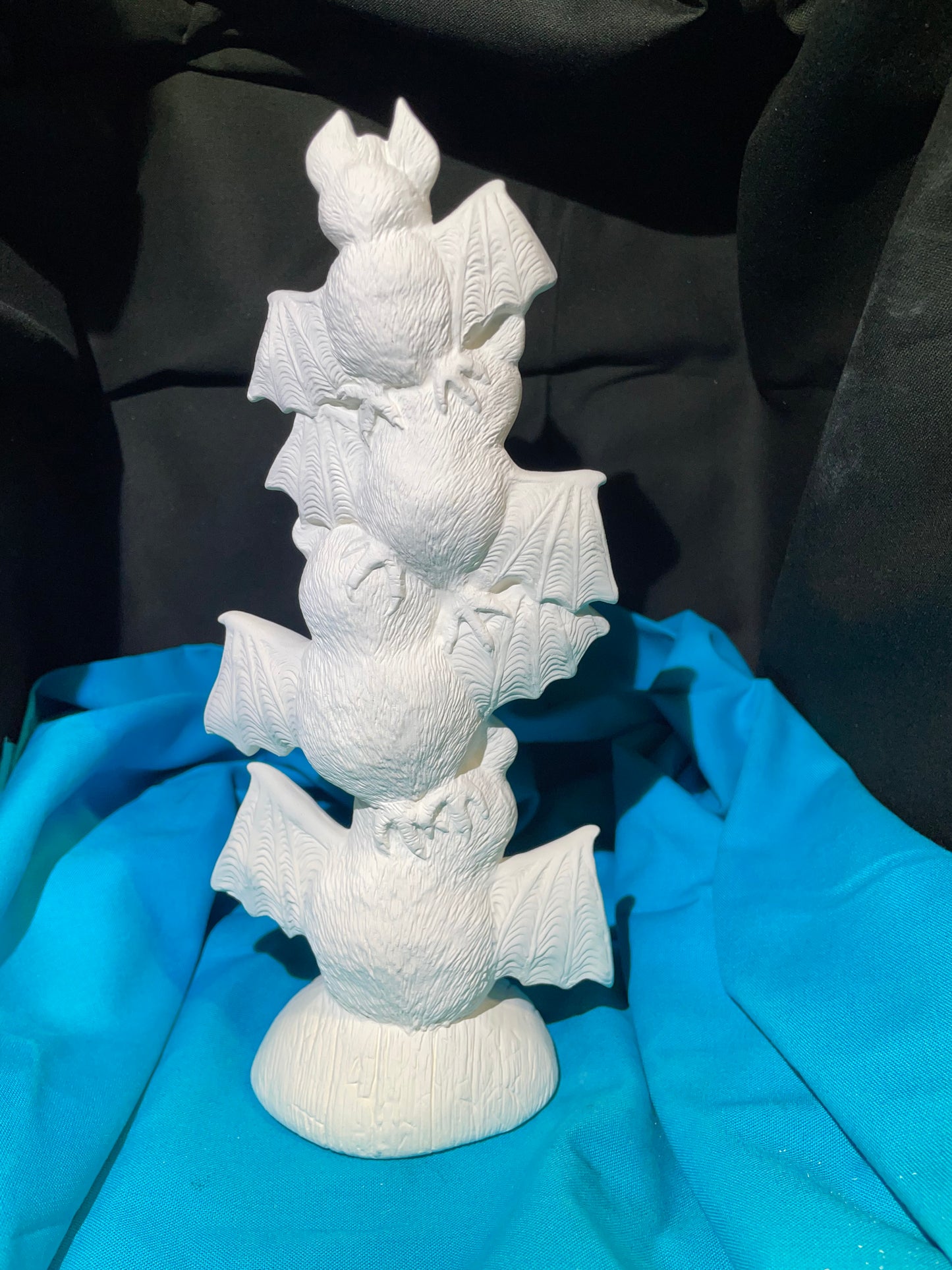 Bat Stack Ceramic Bisque