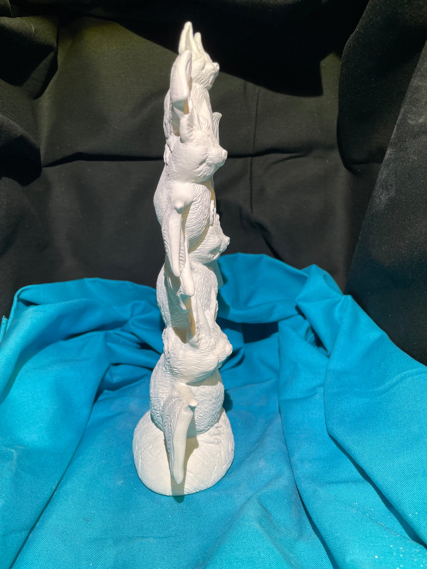 Bat Stack Ceramic Bisque