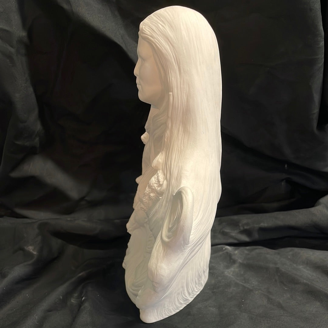 Nature Spirit Indian Ceramic Bisque