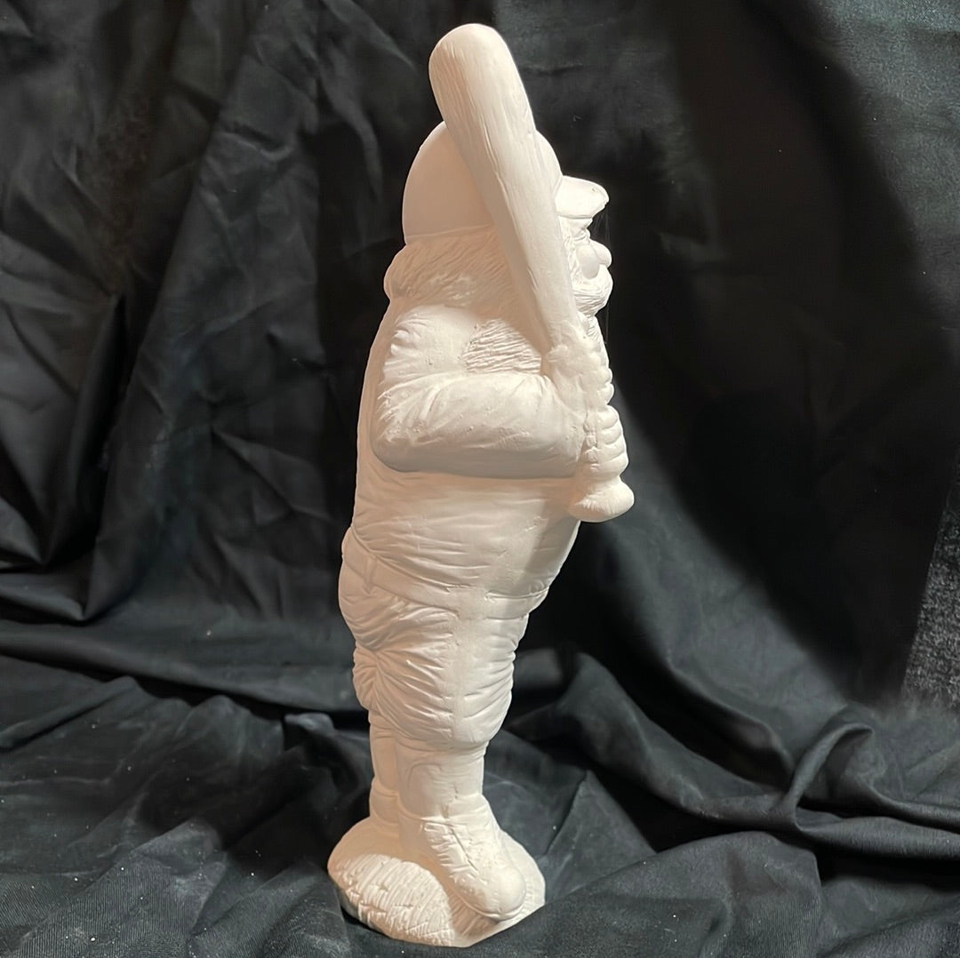 Baseball Santa Ceramic Bisque