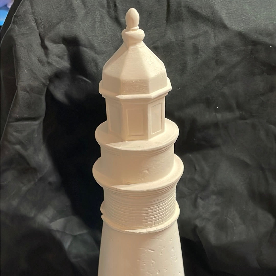 Marblehead LightHouse Ceramic Bisque