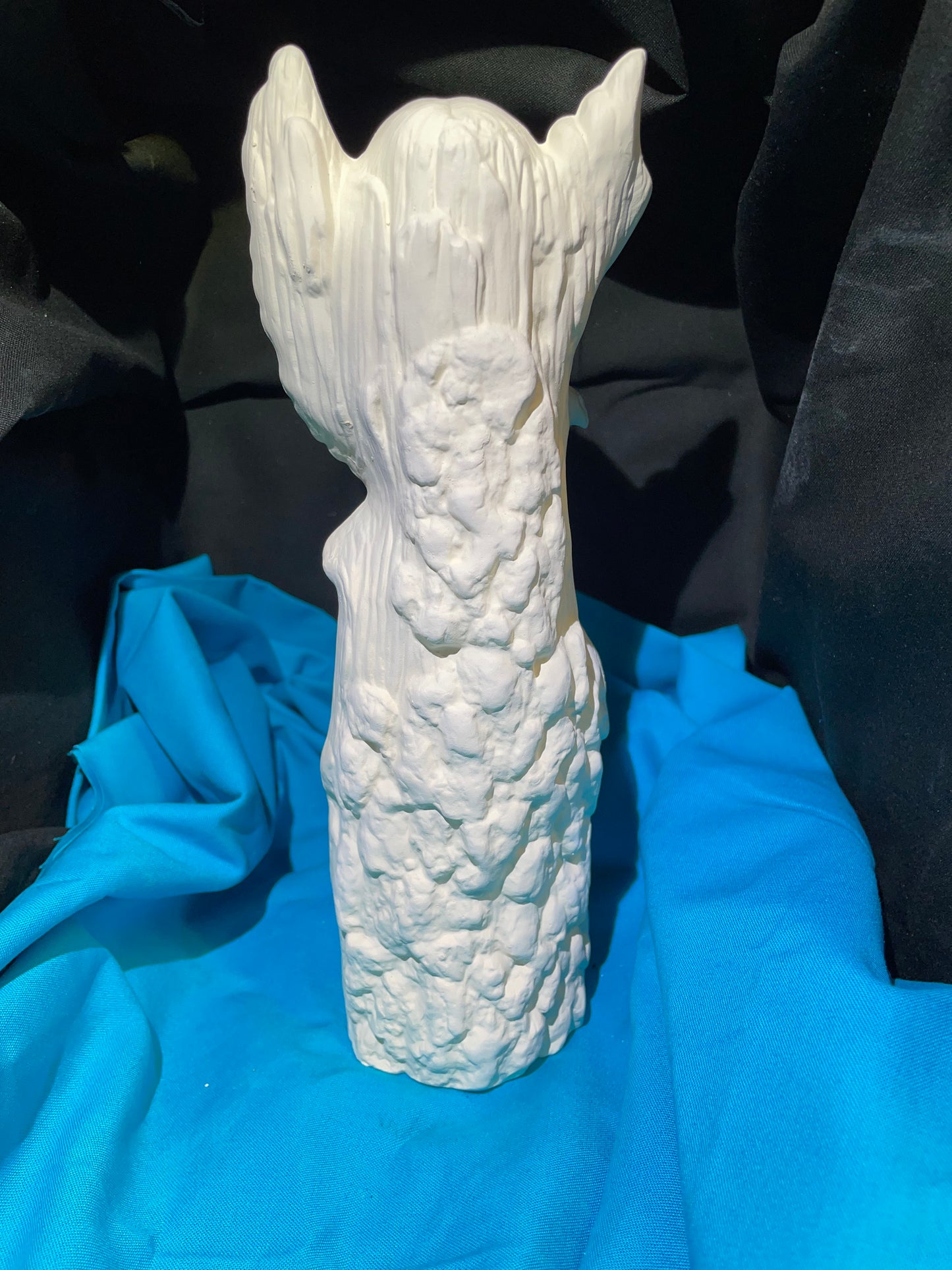 Eagle/Buffalo Indian Totem Ceramic Bisque