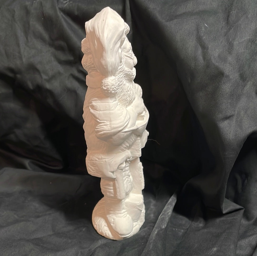 Toy Making Santa Ceramic Bisque