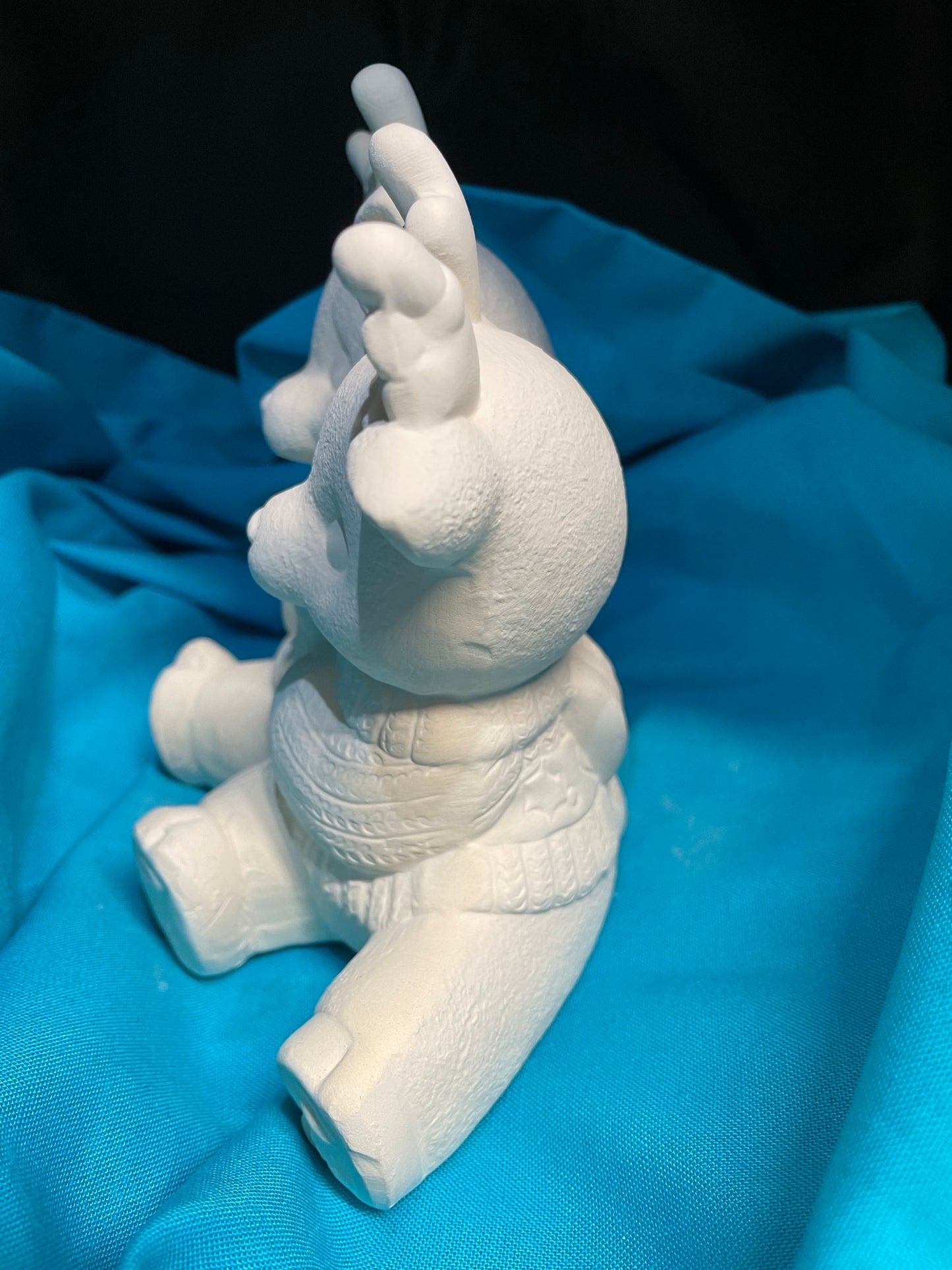 Baby Reindeer Ceramic Bisque