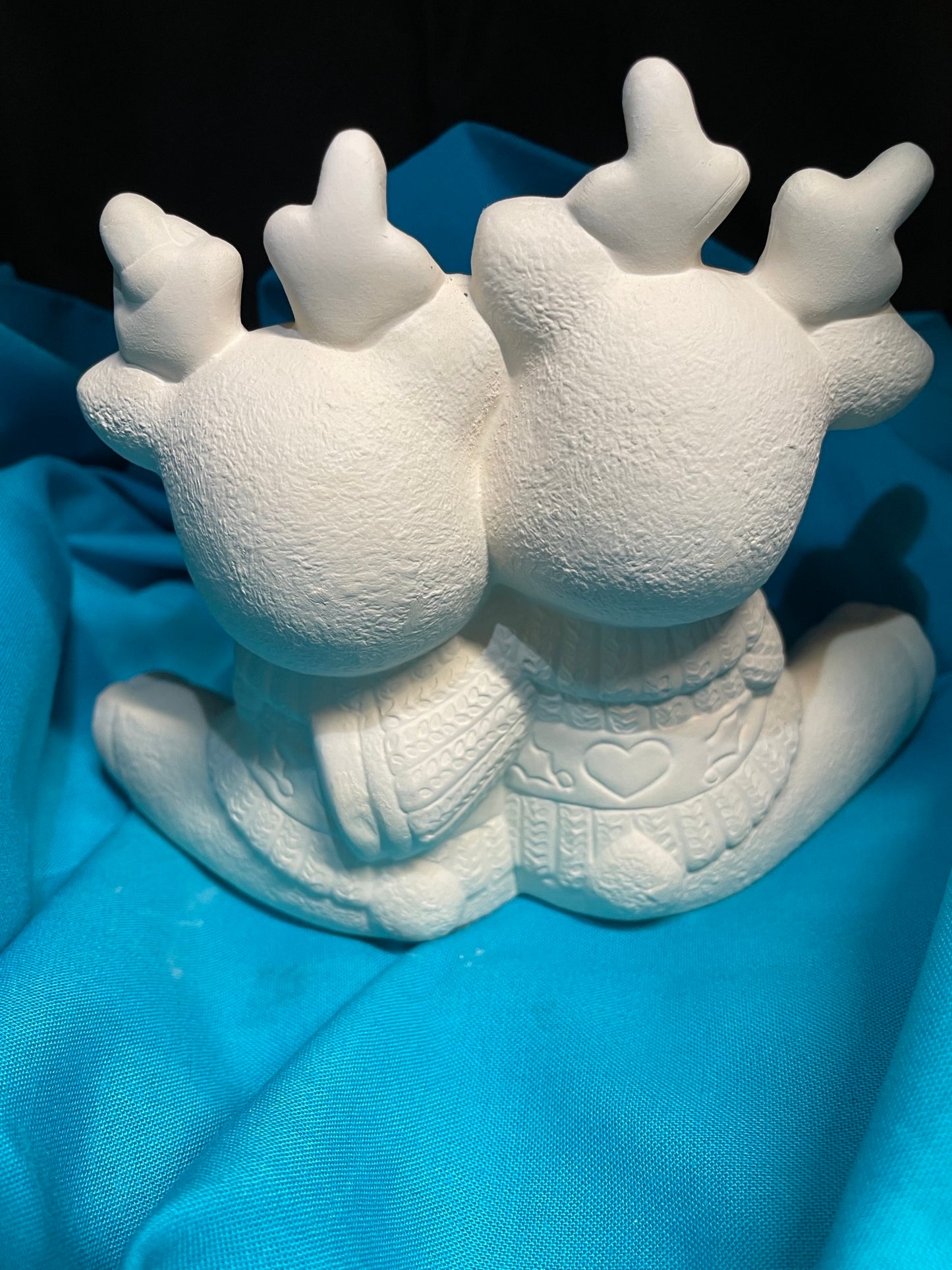 Baby Reindeer Ceramic Bisque