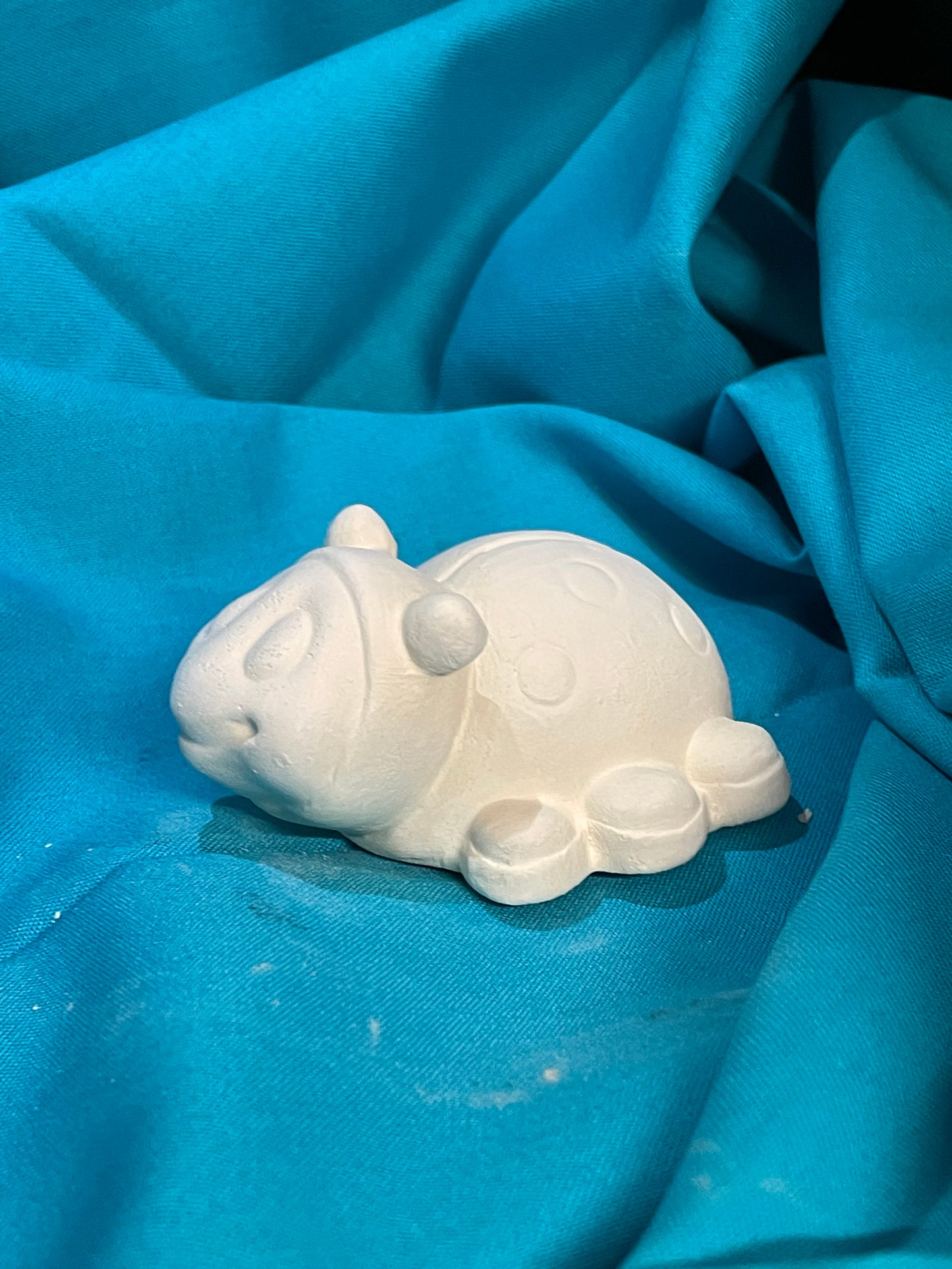 Small Lady Bug Ceramic Bisque