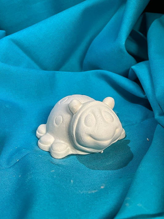 Small Lady Bug Ceramic Bisque