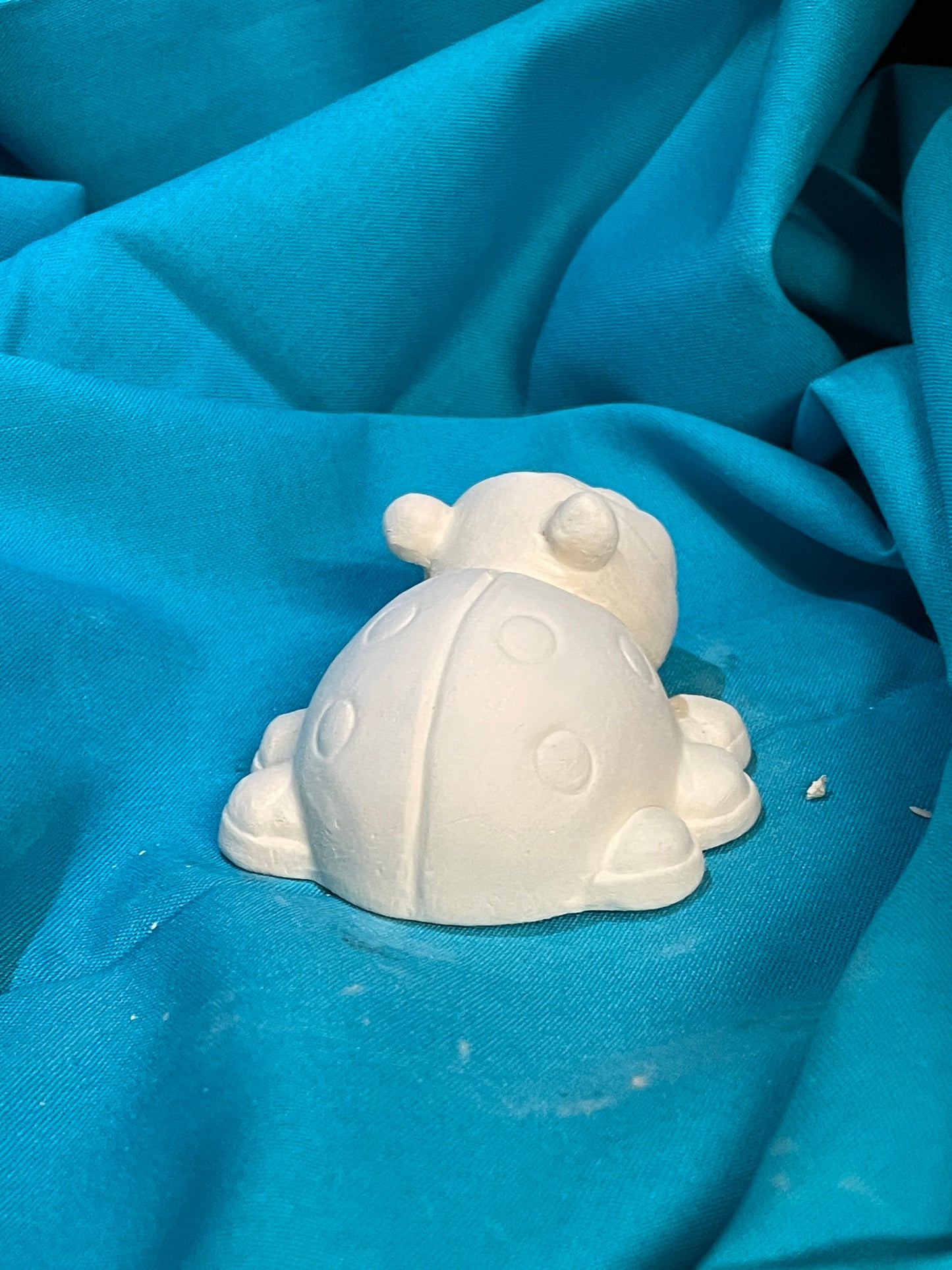 Small Lady Bug Ceramic Bisque