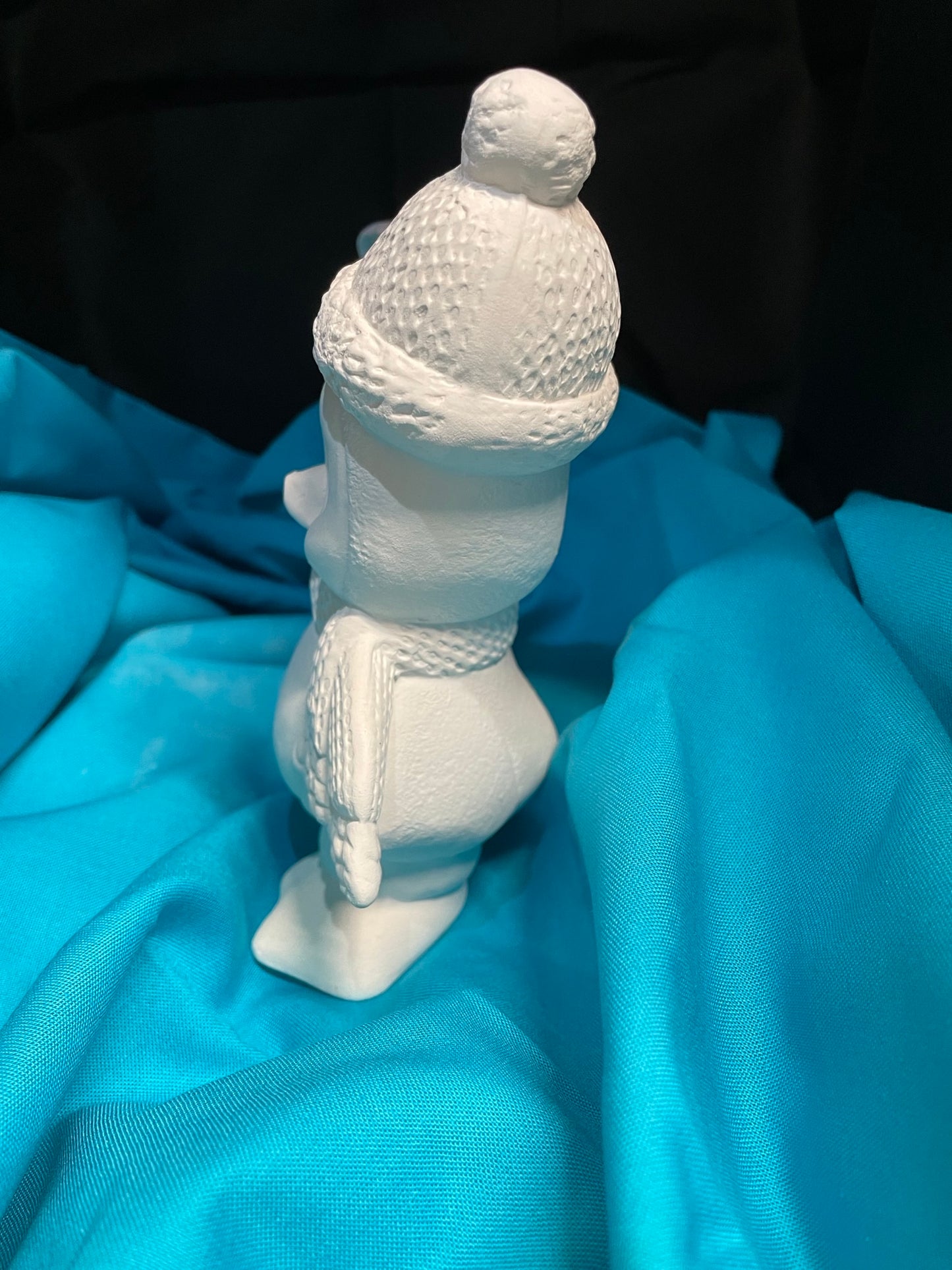 North Pole Penguin Ceramic Bisque