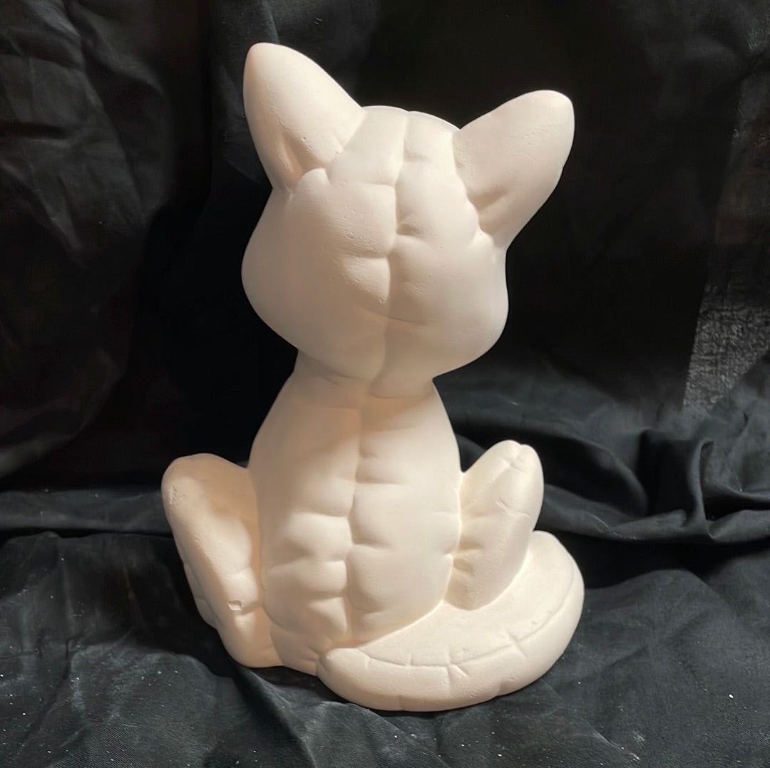 Softie Kitty Ceramic Bisque
