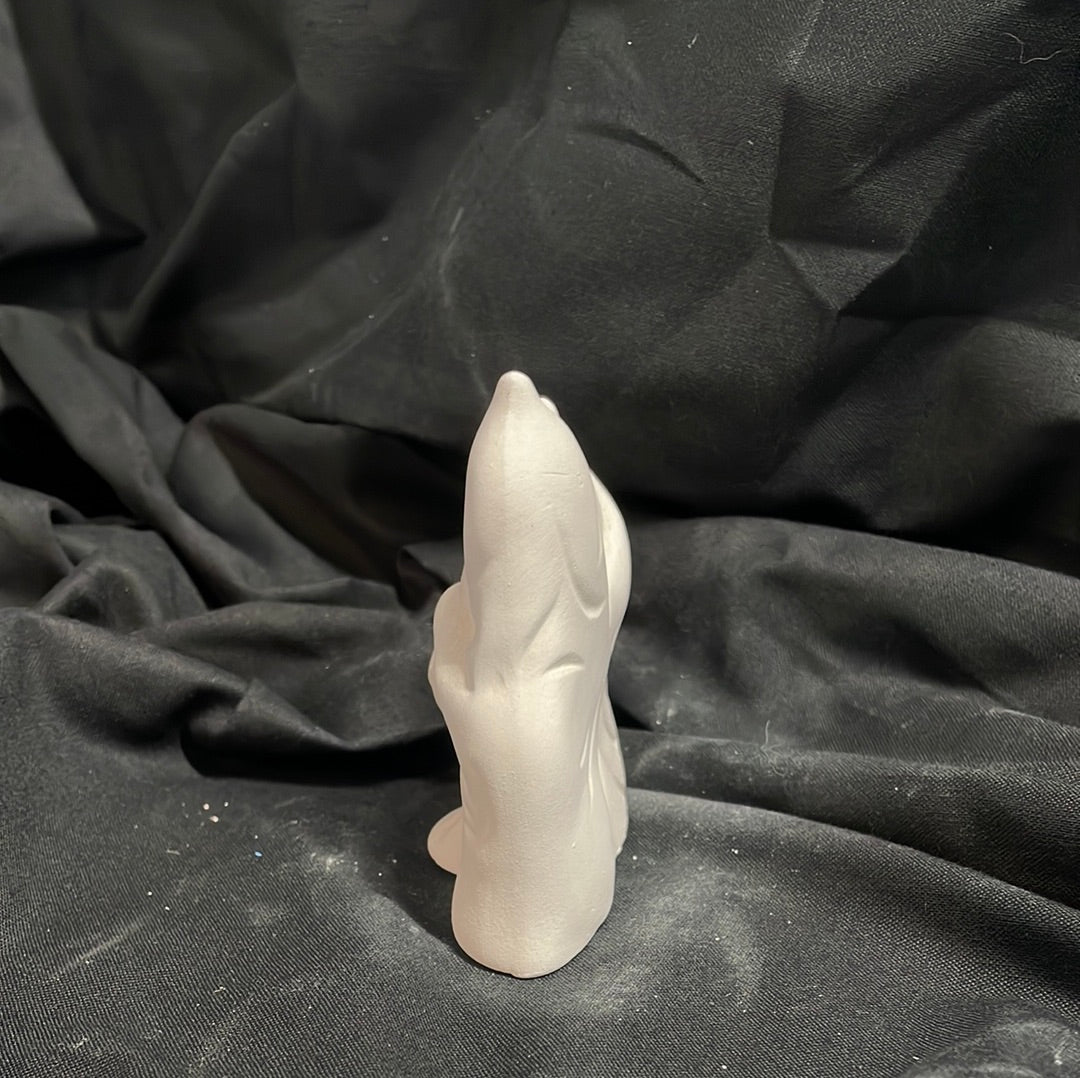 Two Sheet Ghost w/Pumpkin Ceramic Bisque