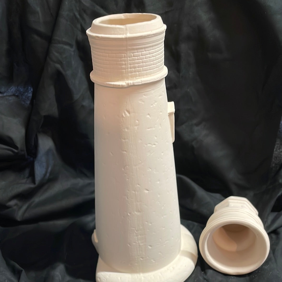 Marblehead LightHouse Ceramic Bisque