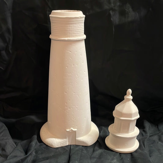 Marblehead LightHouse Ceramic Bisque