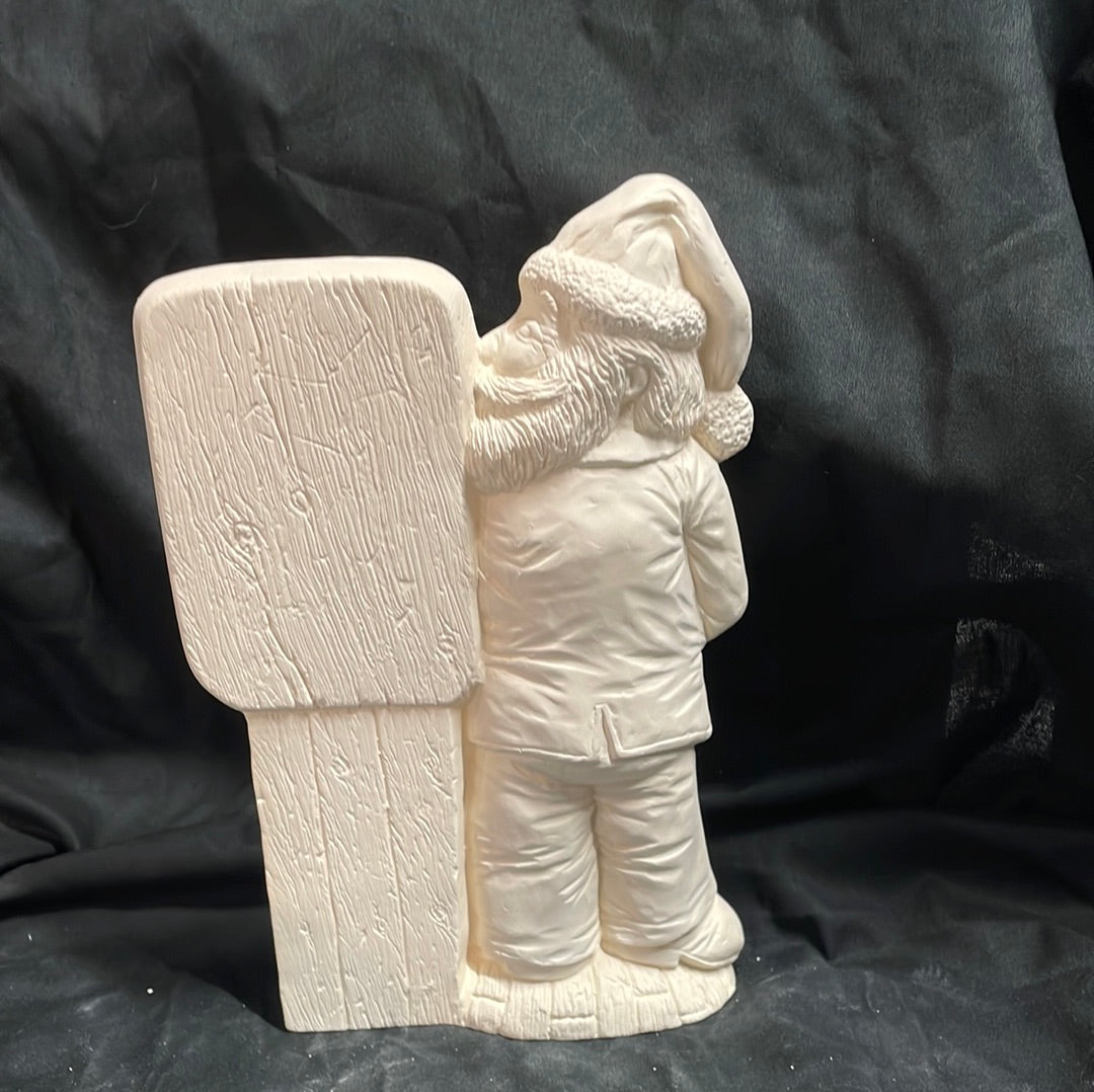 Teaching Santa Ceramic Bisque