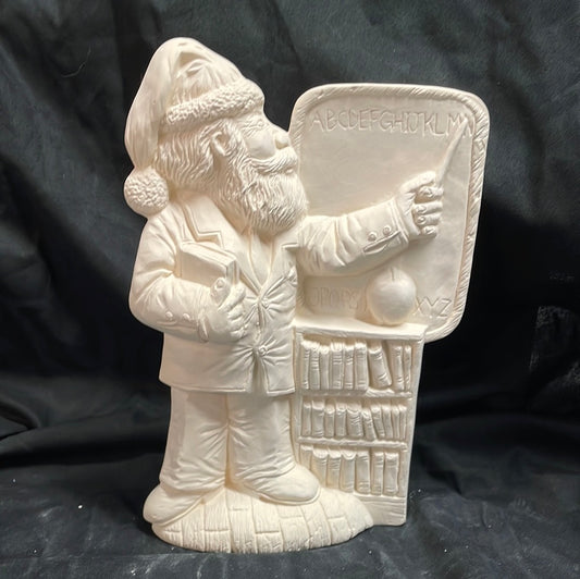 Teaching Santa Ceramic Bisque