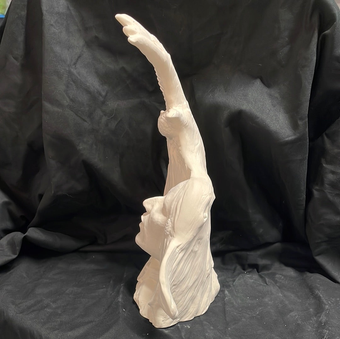 Indian and Flying Eagle Ceramic Bisque