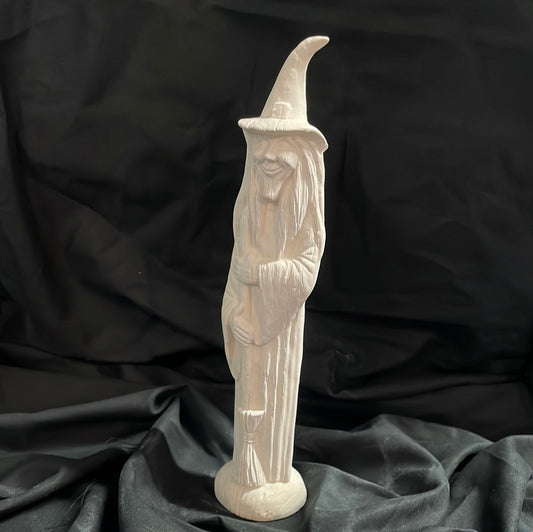 Standing Witch Ceramic Bisque