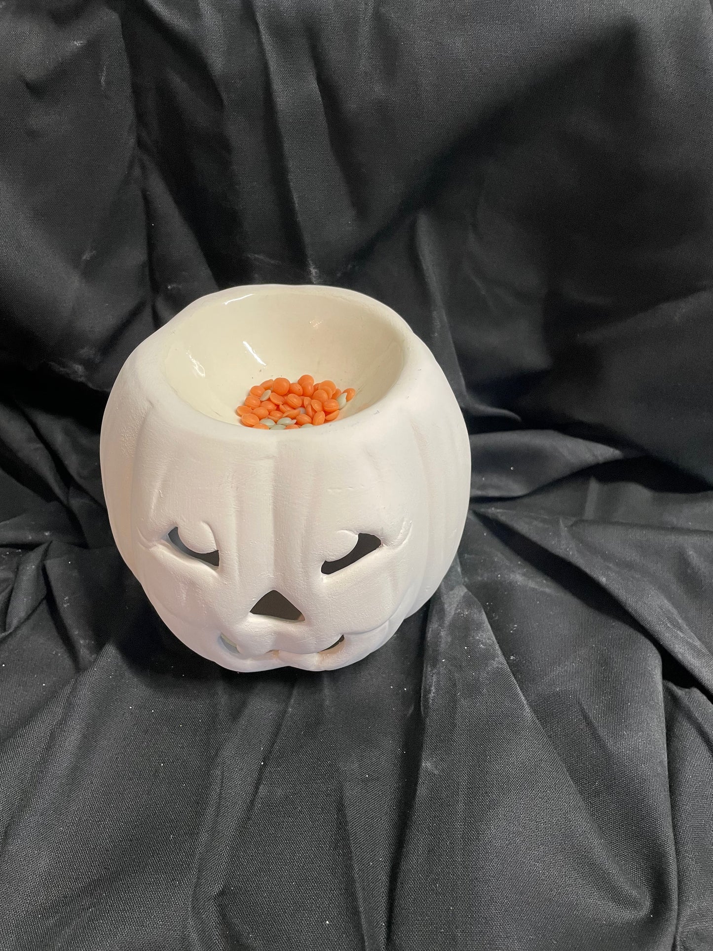 Pumpkin Melting Pot Ceramic Bisque
