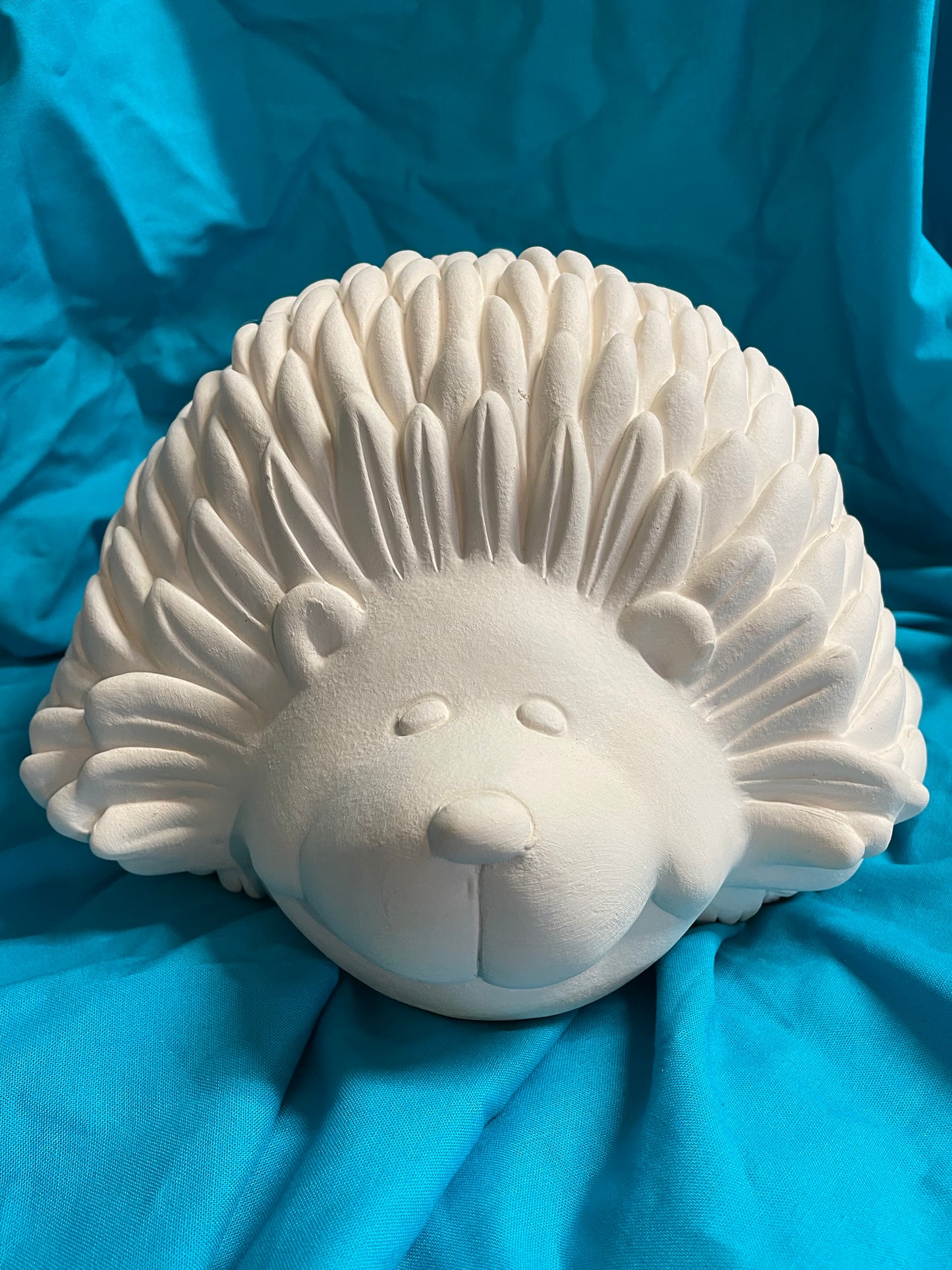 Large Hedge Hog Ceramic Bisque