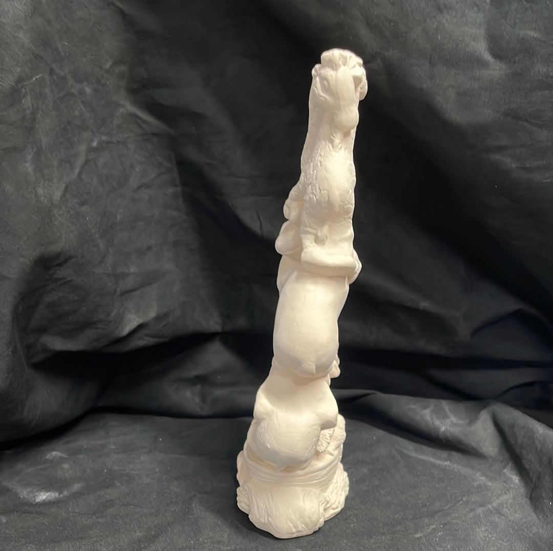 Noah's Ark Stack Ceramic Bisque