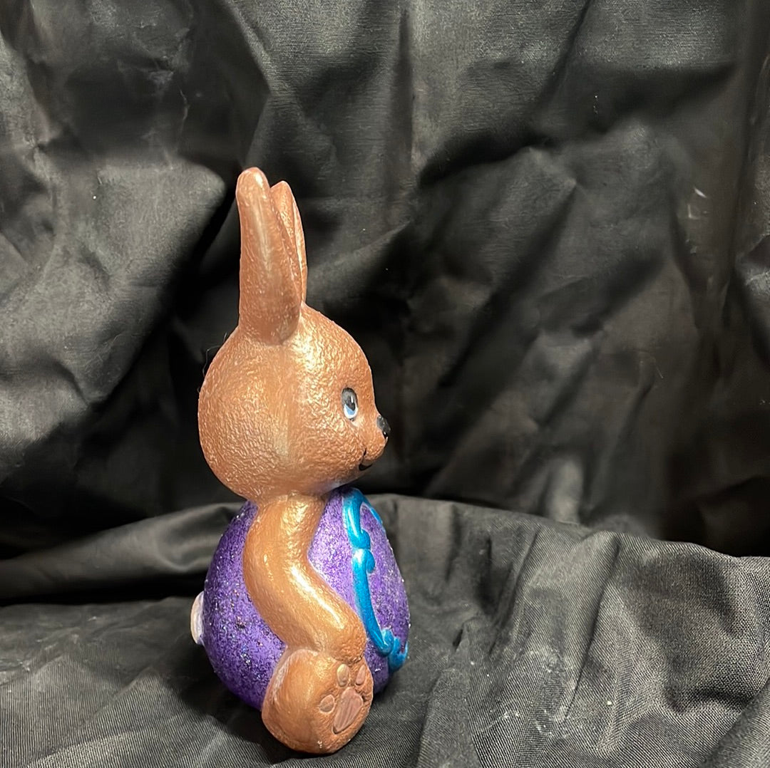 Sitting Easter Egg Bunny Painted and Finished