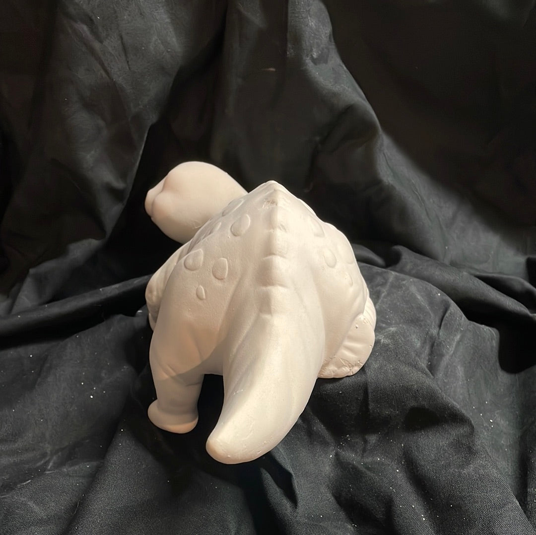 Baby Shelf Dinosaur Ceramic Bisque