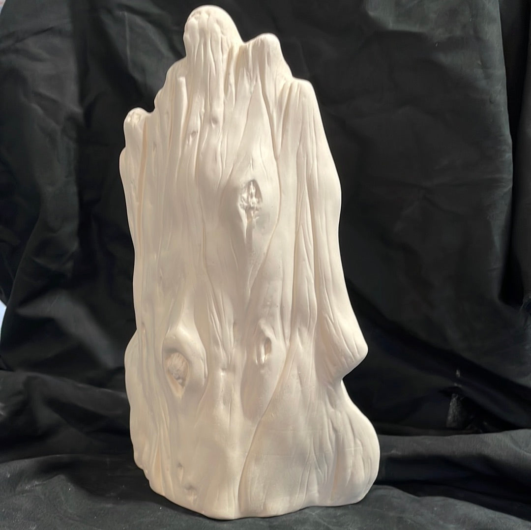 Maiden Indian Bust Ceramic Bisque