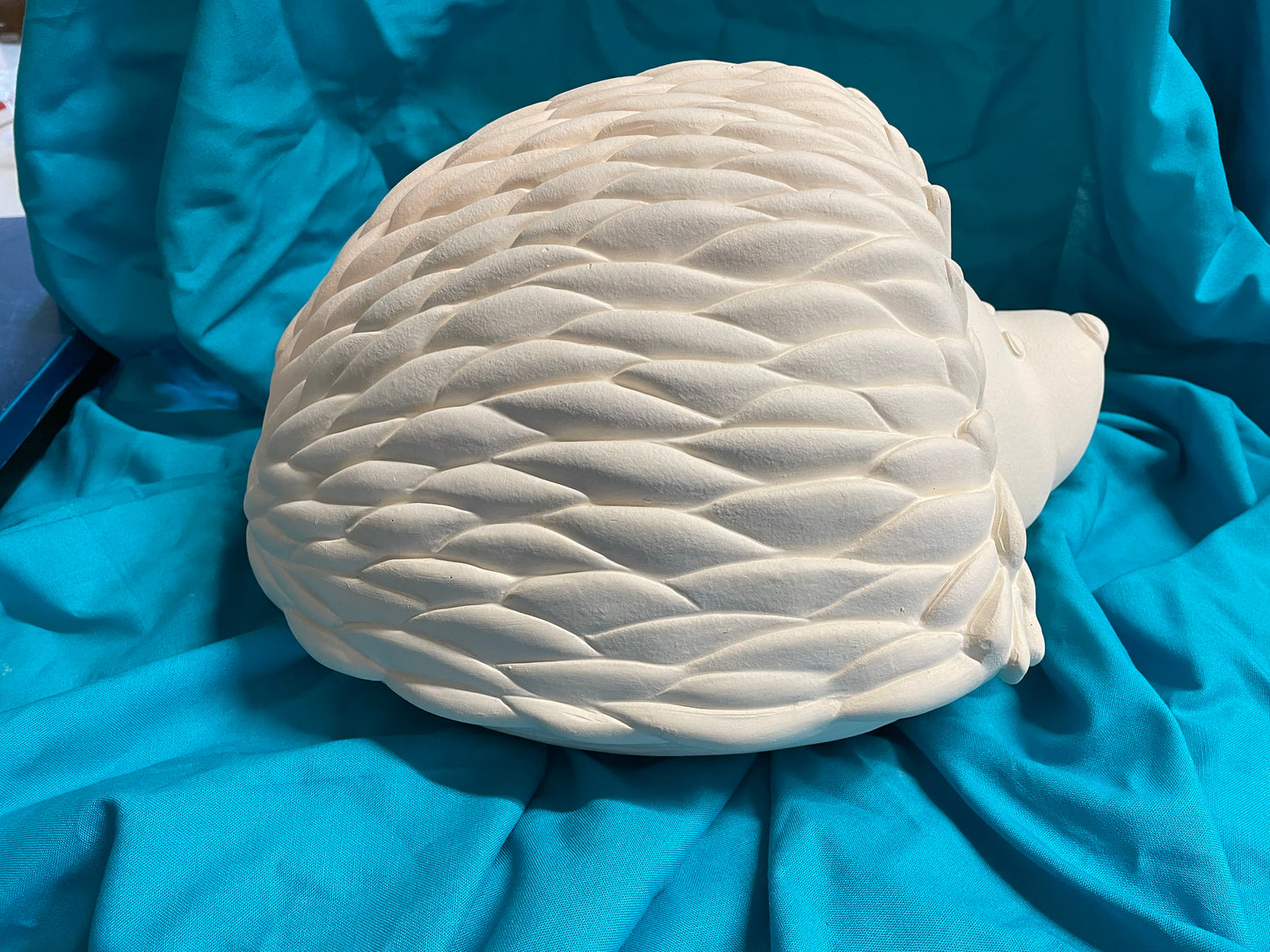 Large Hedge Hog Ceramic Bisque