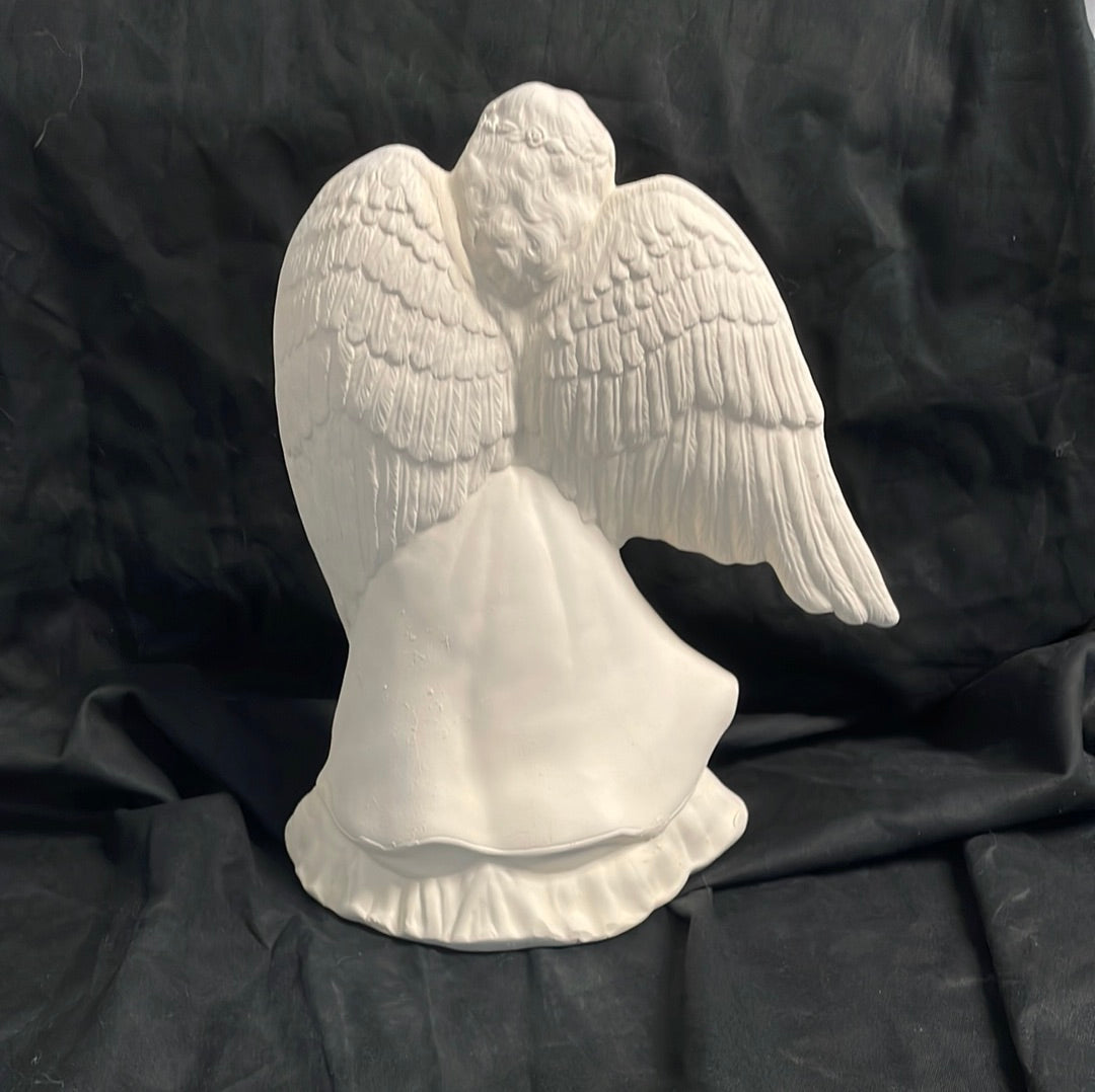 Guardian Angel Ceramic Bisque
