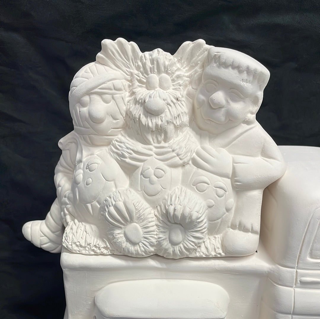 Monsters Truck Insert Ceramic Bisque