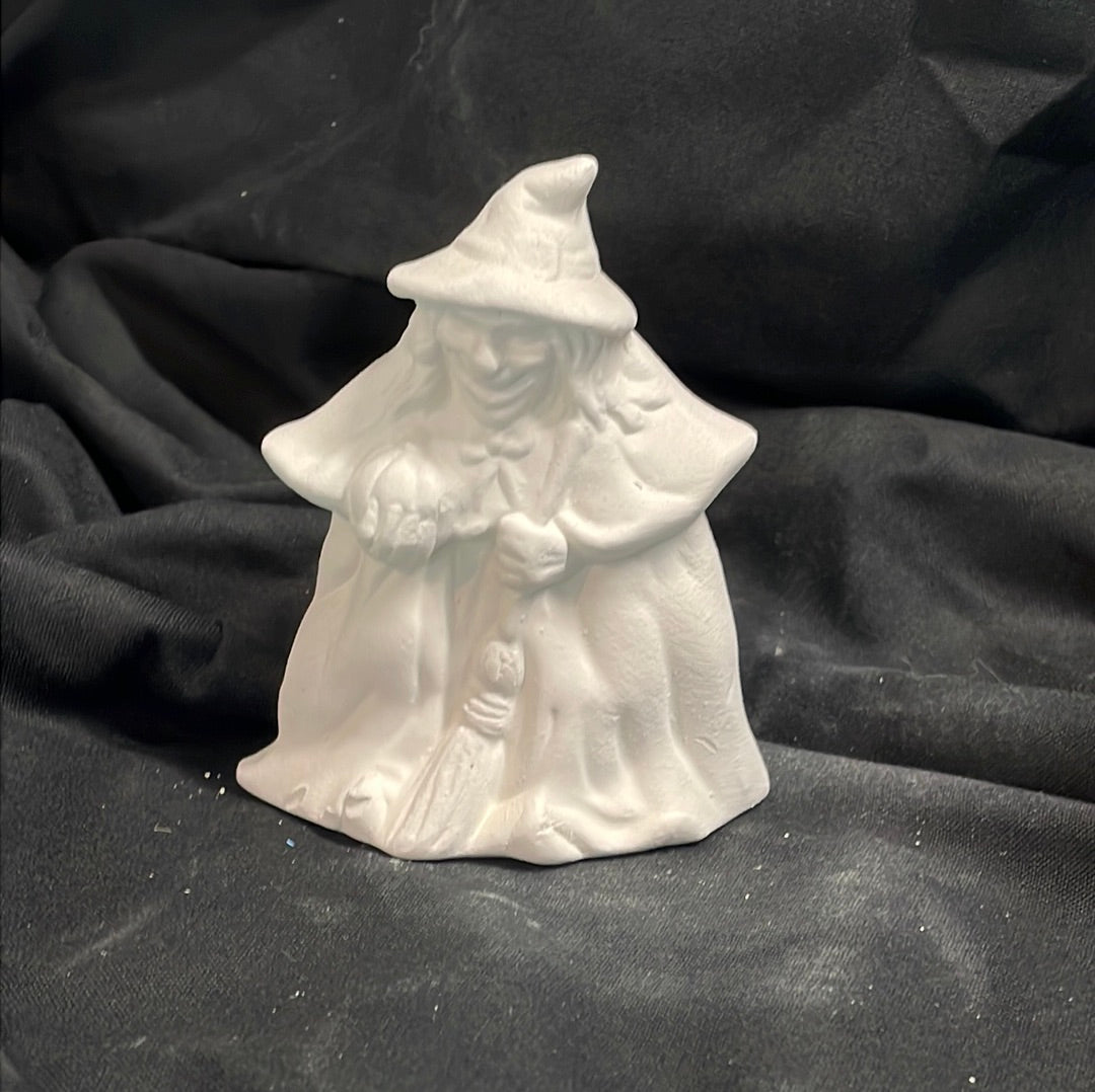 Witch Ceramic Bisque