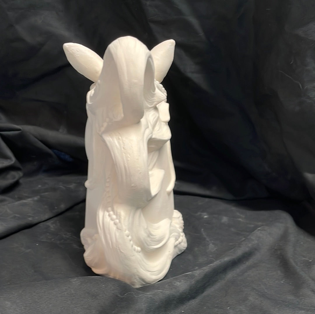 Large Unicorn Head Ceramic Bisque