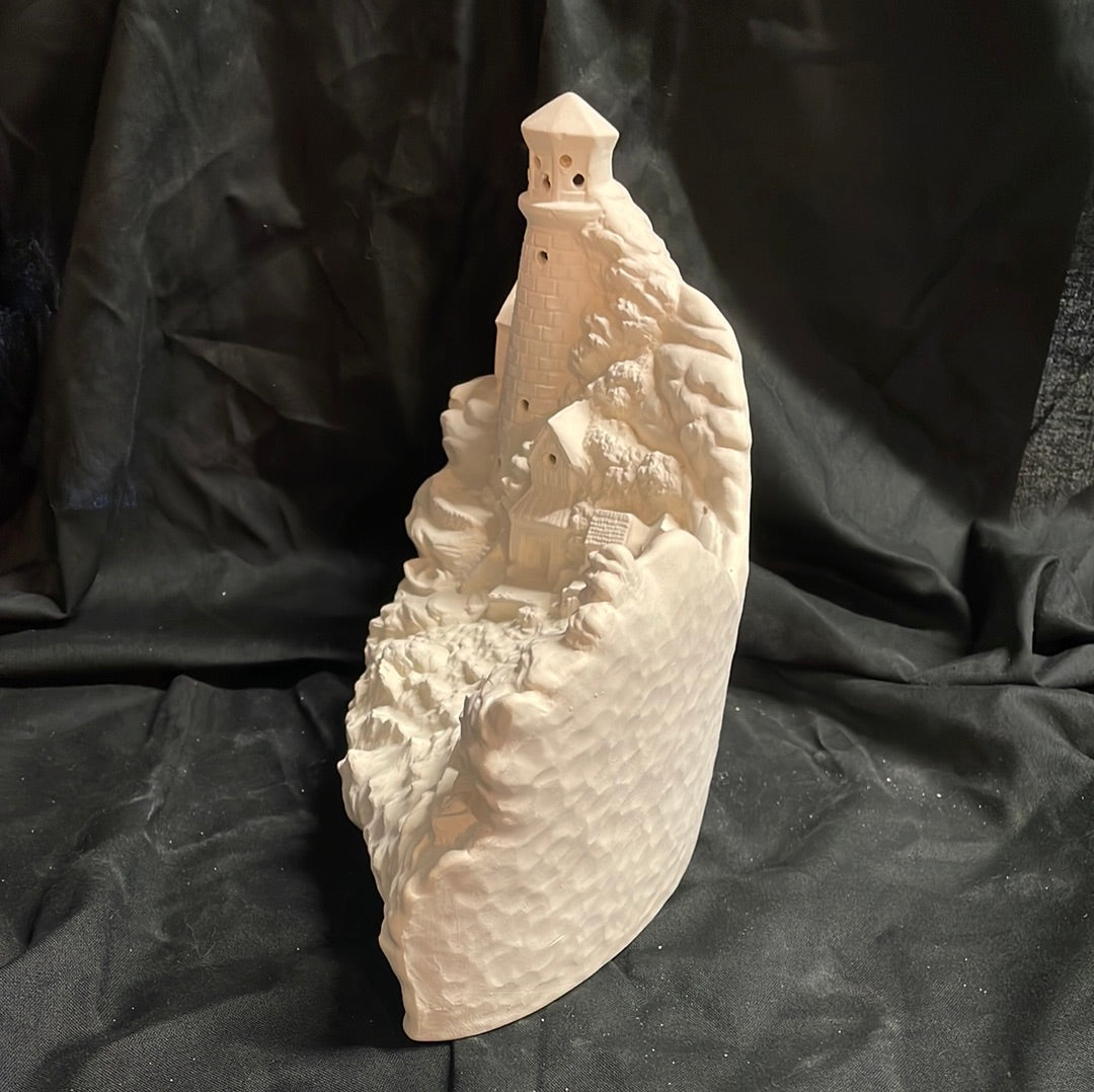 Medium Tampa Bay Lighthouse Ceramic Bisque