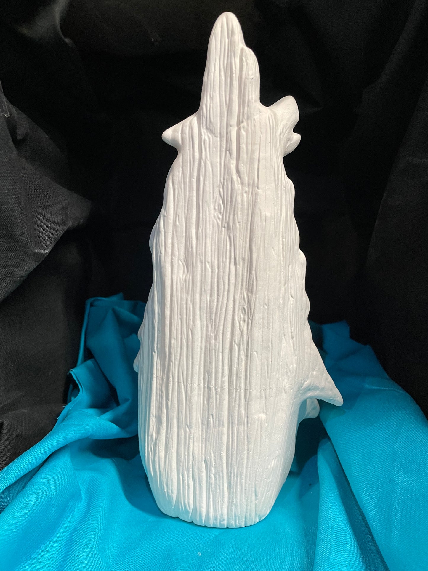 Indian Wolf Totem Ceramic Bisque