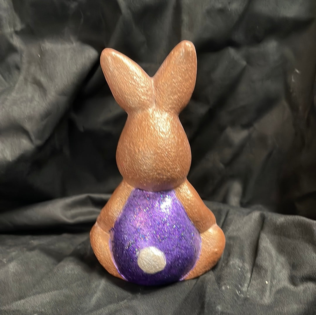 Sitting Easter Egg Bunny Painted and Finished